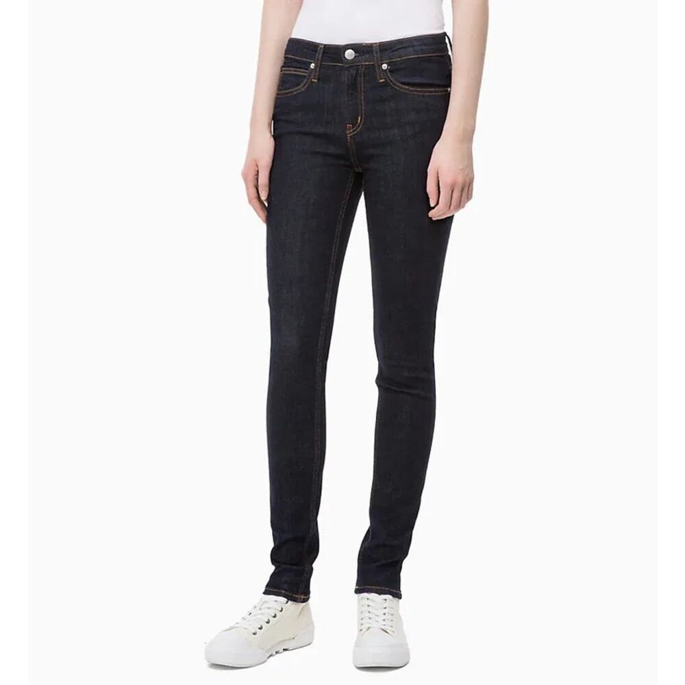 Calvin Klein Jeans Mid Rise Skinny Jeans CKJ 011 - Picture 3 of 16